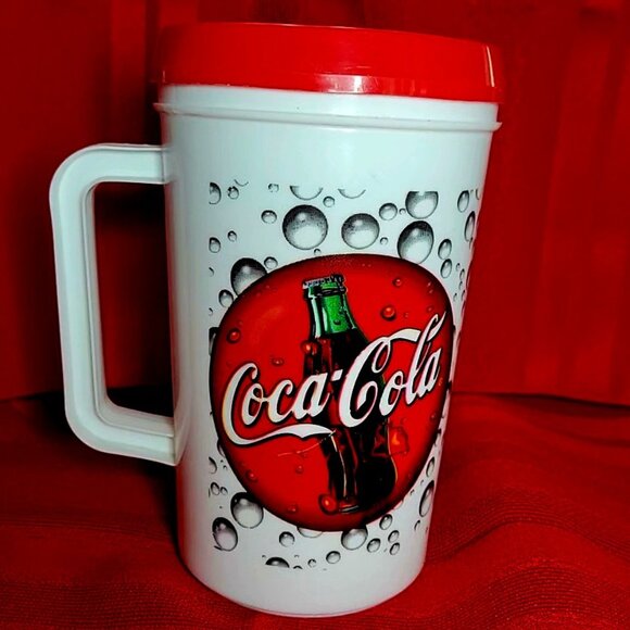 Coca-Cola Hot and Cold Insulated Thermos Mug - Picture 1 of 6